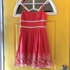 Embroidered sundress